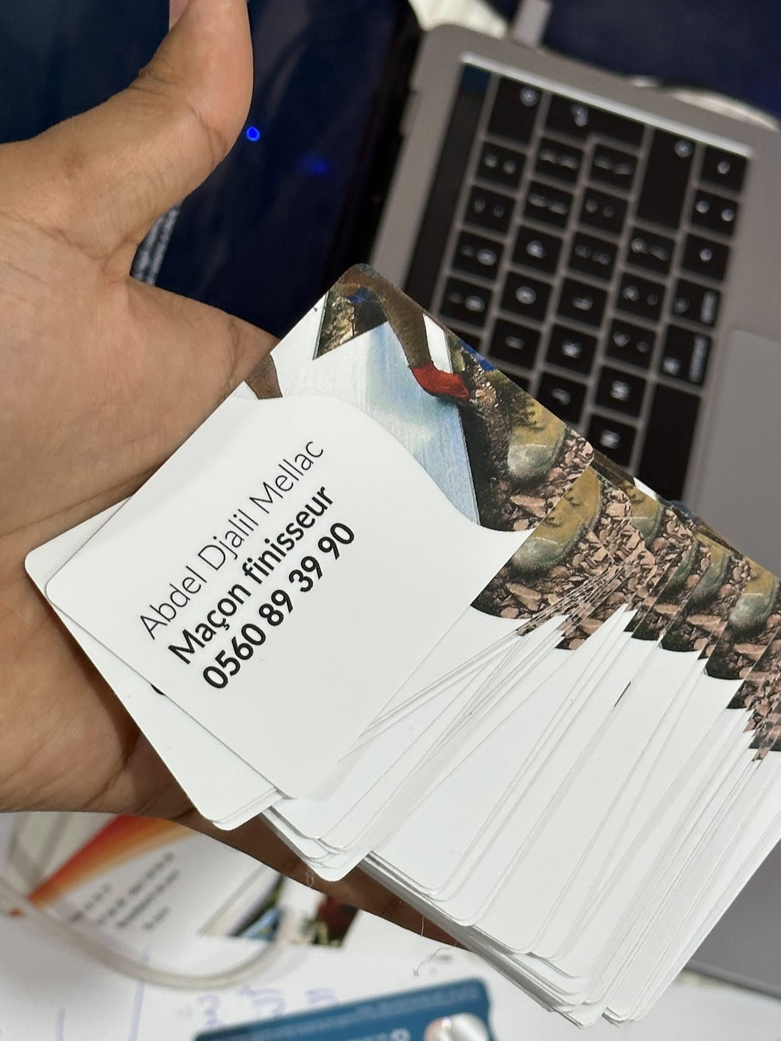 Cartes de visite personnalisées